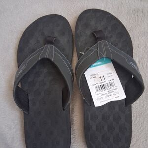 Men's Black Flip Flops